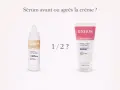 Un sérum facial SOSKIN y una crema SOSKIN, ¿cuál usar antes o después?
