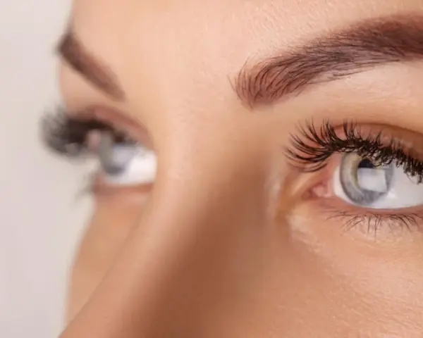 Ojos con pestañas largas y cejas definidas. Interesada en cuanto tardan en crecer las pestañas para lograr esta mirada.