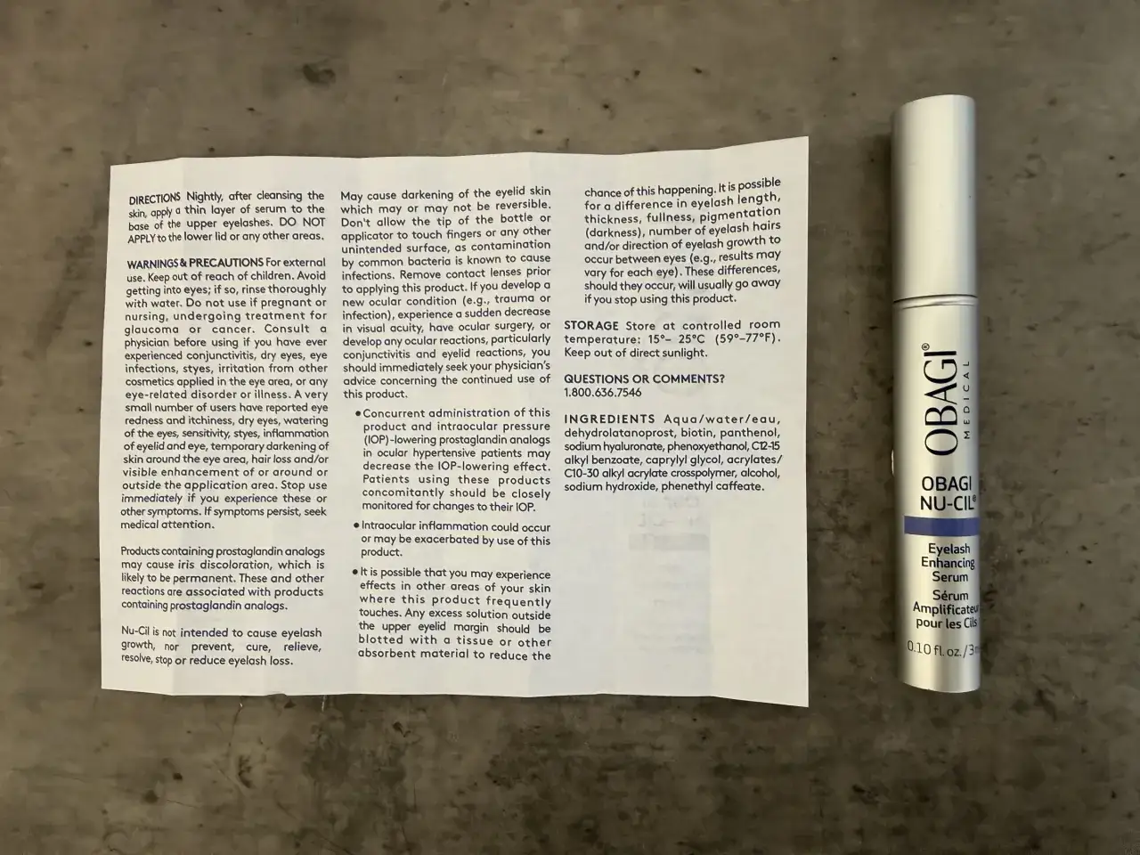 El s&eacute;rum para pesta&ntilde;as Obagi Nu-Cil puede causar efectos secundarios como oscurecimiento del p&aacute;rpado o cambios en el crecimiento de las pesta&ntilde;as.